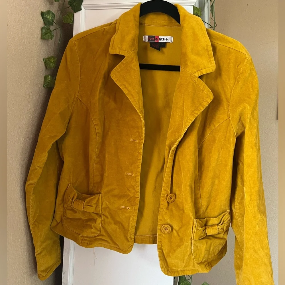 Yellow Women's Jacket - Picture 1 of 7